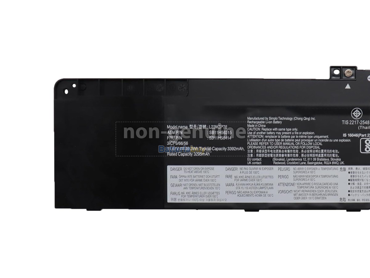 Batteria per Lenovo L23C3P71