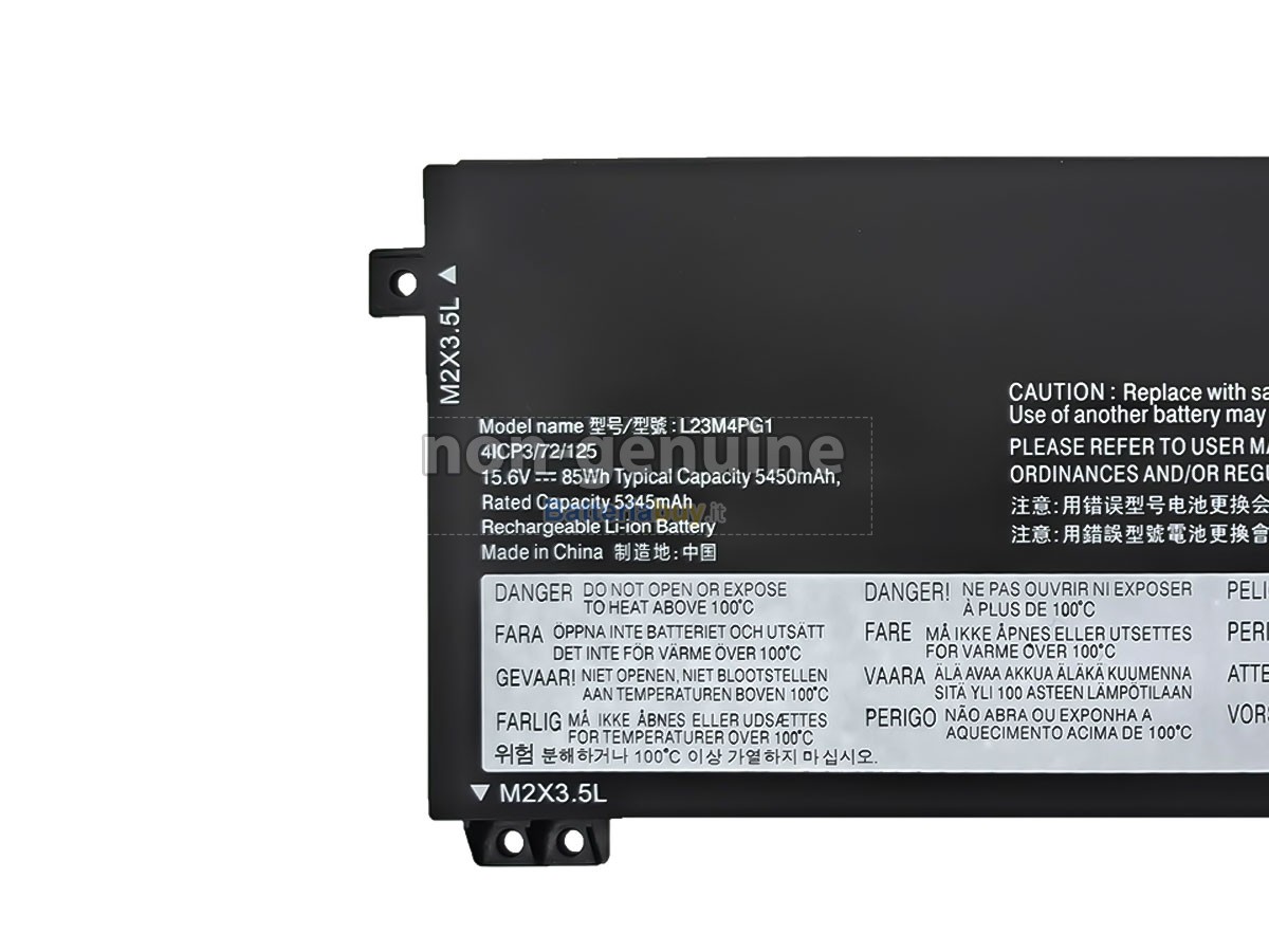 Batteria per Lenovo L23B4PG1