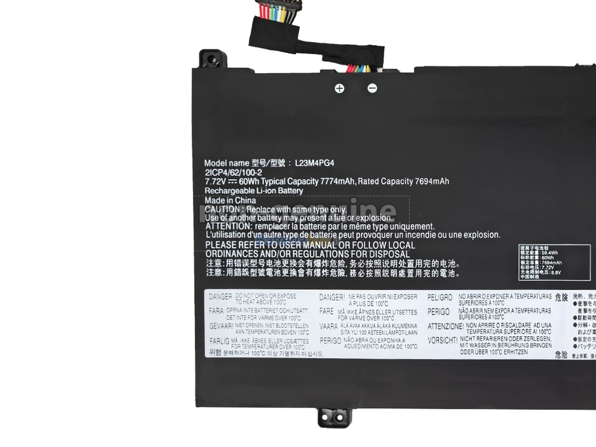 Batteria per Lenovo L23L4PG4