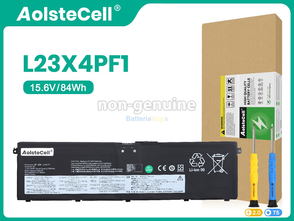 Batteria per Lenovo IdeaPad PRO 5 16AHP9-83D5000CBM