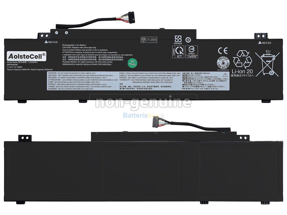 Batteria per Lenovo IdeaPad SLIM 3 15ARP10-83K7001VBM