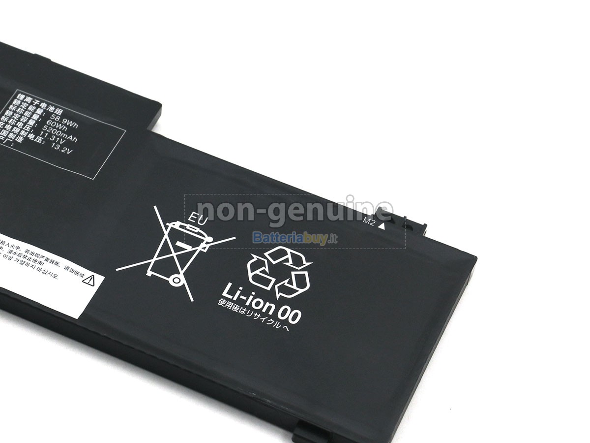 Batteria per Lenovo IdeaPad SLIM 5 16IRH10R-83J1002ABM