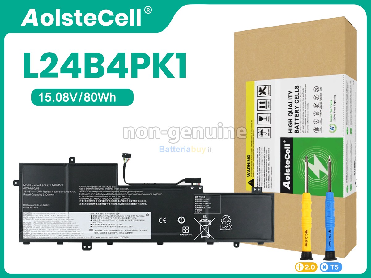 Batteria per Lenovo L24M4PK1