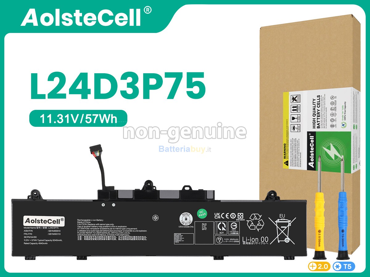 Batteria per Lenovo L24D3P75