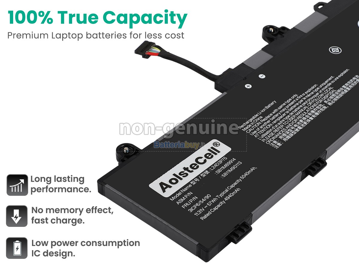 Batteria per Lenovo L24D3P75