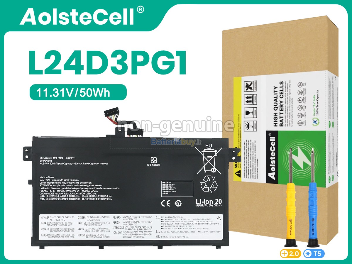 Batteria per Lenovo L24D3PG1