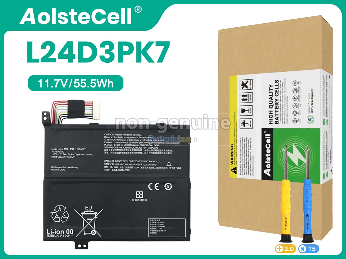 Batteria per Lenovo L24M3PK7