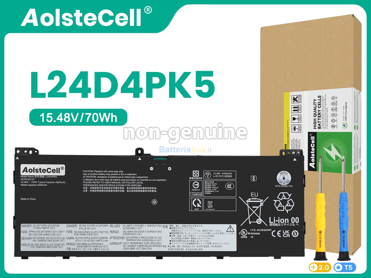 Batteria per Lenovo YOGA SLIM 7 14AKP10-83JY003FSB
