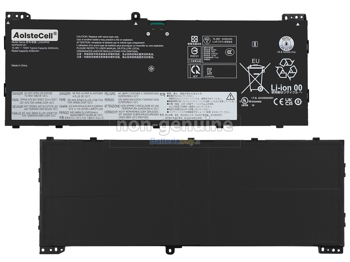 Batteria per Lenovo YOGA SLIM 7 14AKP10-83JY003FSB