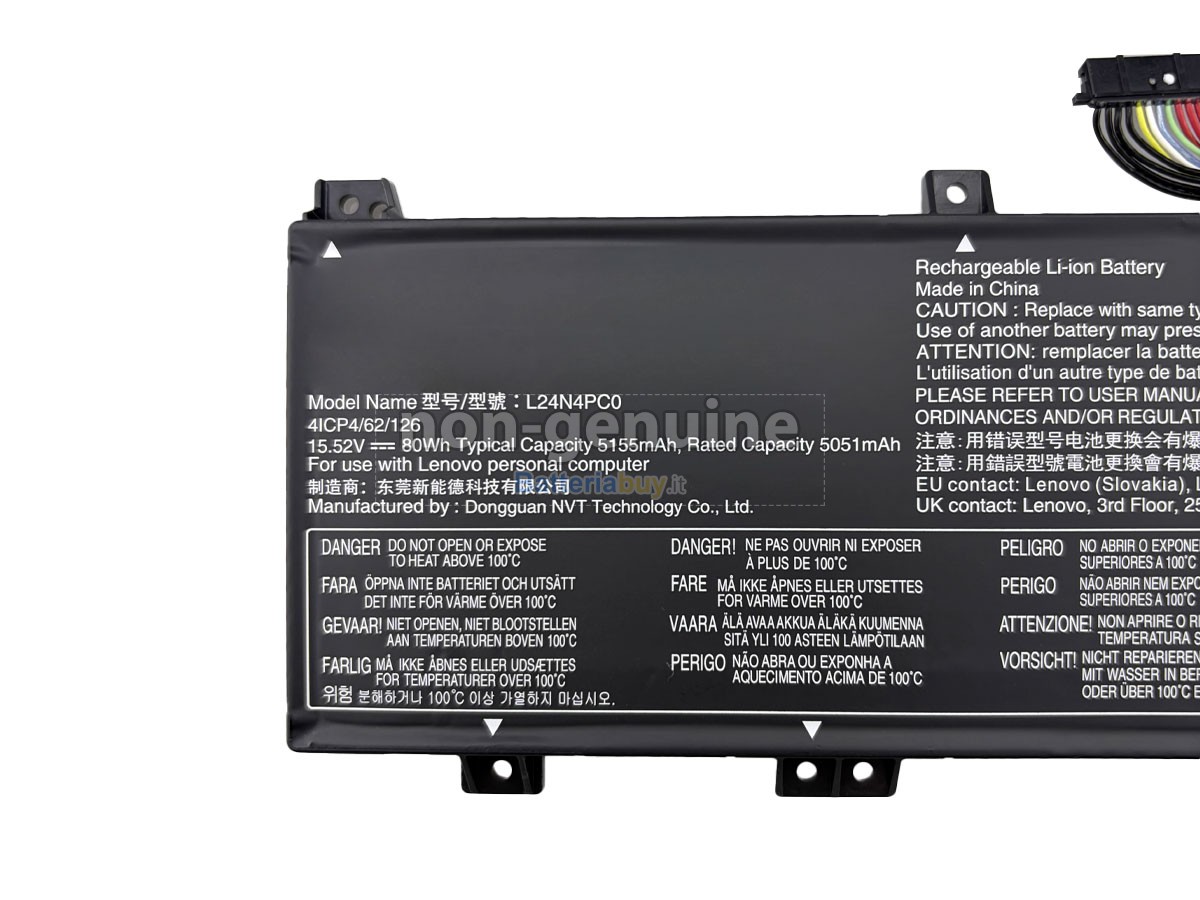 Batteria per Lenovo LEGION PRO 5 16IRX10-83NN0031LM