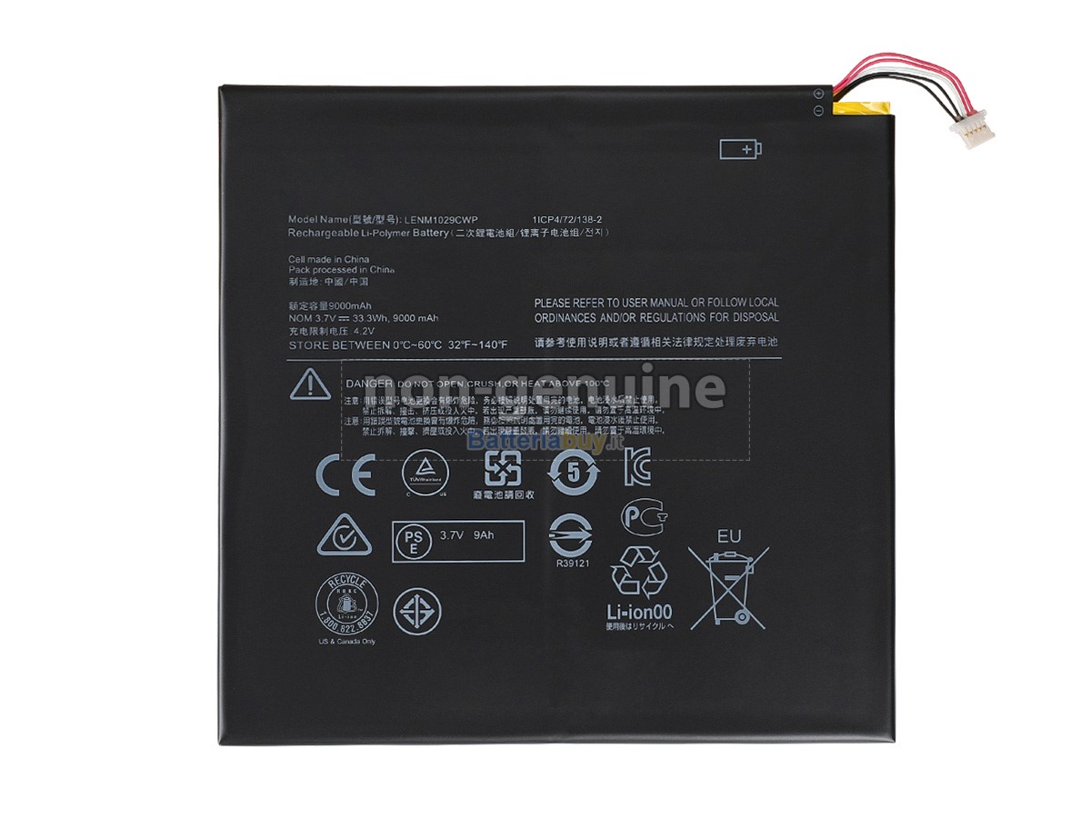 Batteria per Lenovo IdeaPad MIIX 310-10ICR