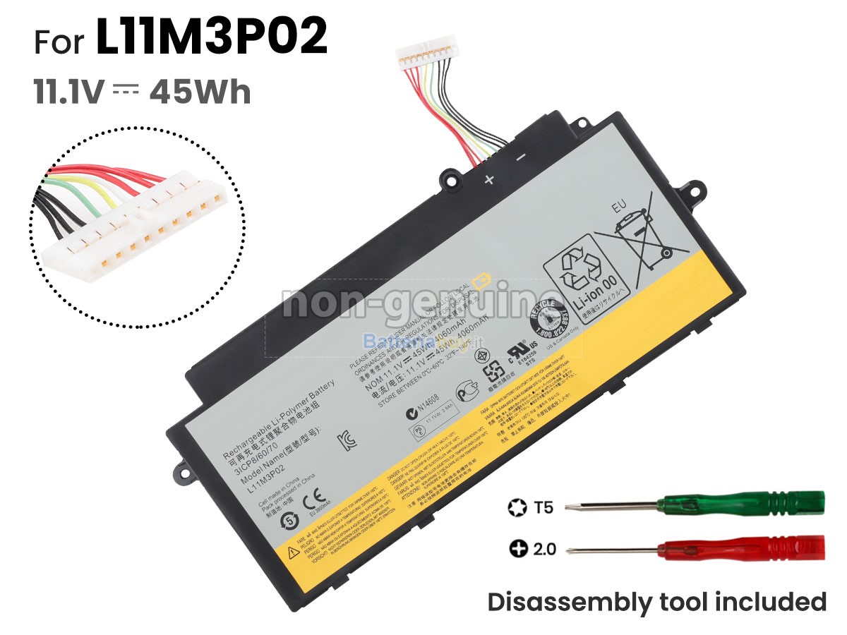 Batteria per Lenovo IdeaPad U31 TOUCH