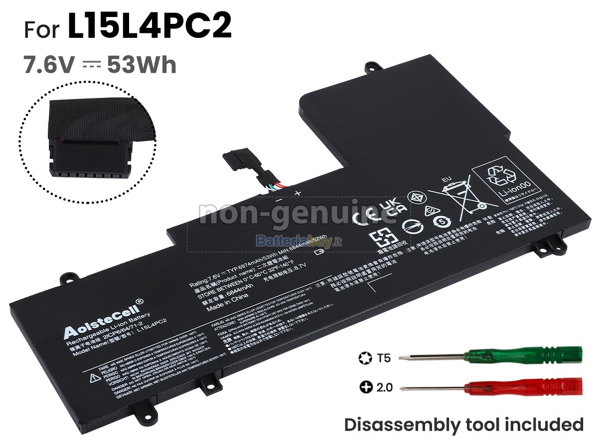Batteria per Lenovo YOGA 710-14ISK