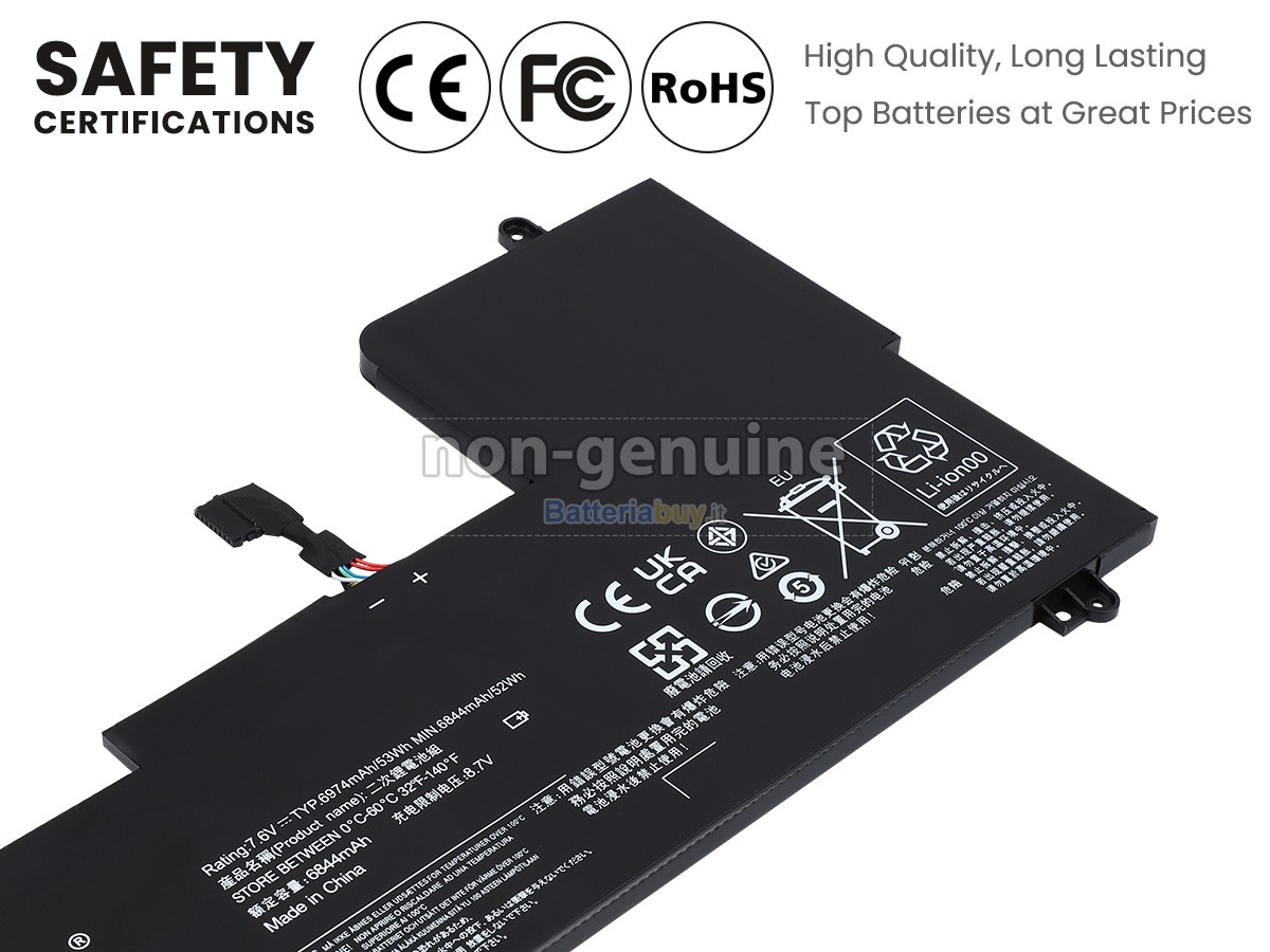 Batteria per Lenovo YOGA 710-14ISK