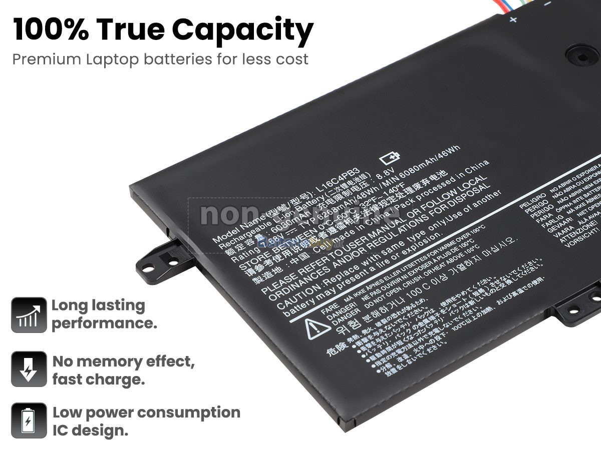 Batteria per Lenovo IdeaPad 720S-13IKB-81A80094GE