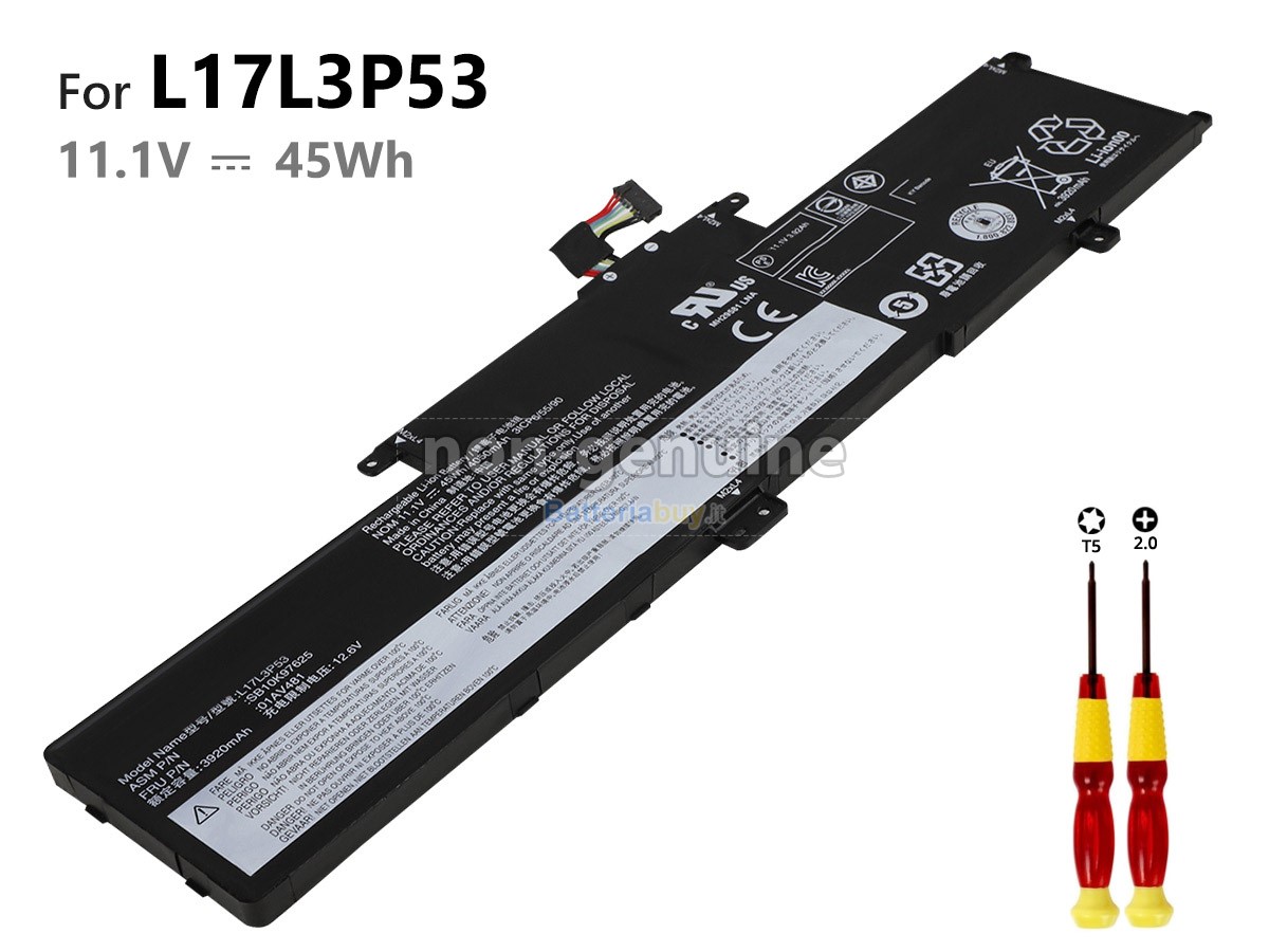 Batteria per Lenovo ThinkPad L390 YOGA-20NT0017AD