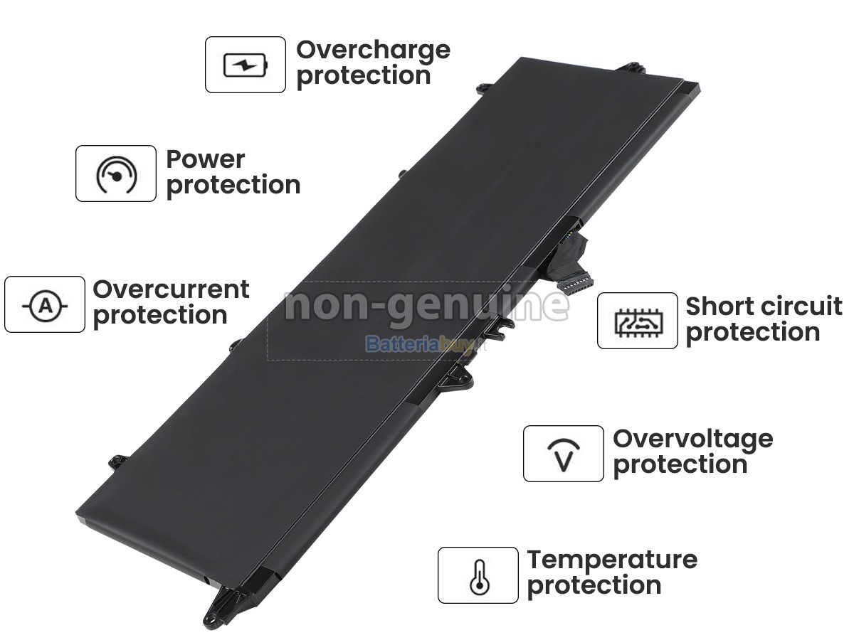 Batteria per Lenovo ThinkPad T490S-20NX003GAU
