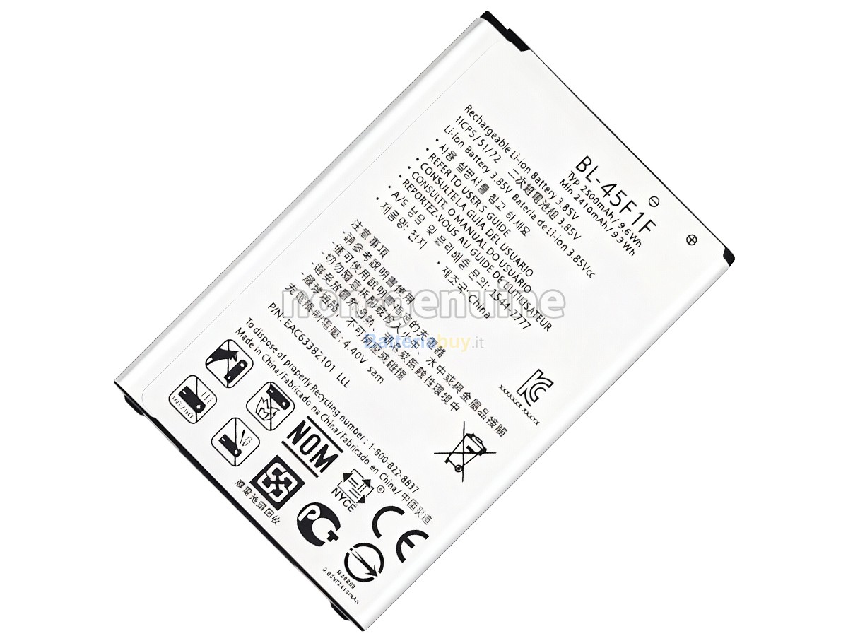 Batteria per LG K8 2017