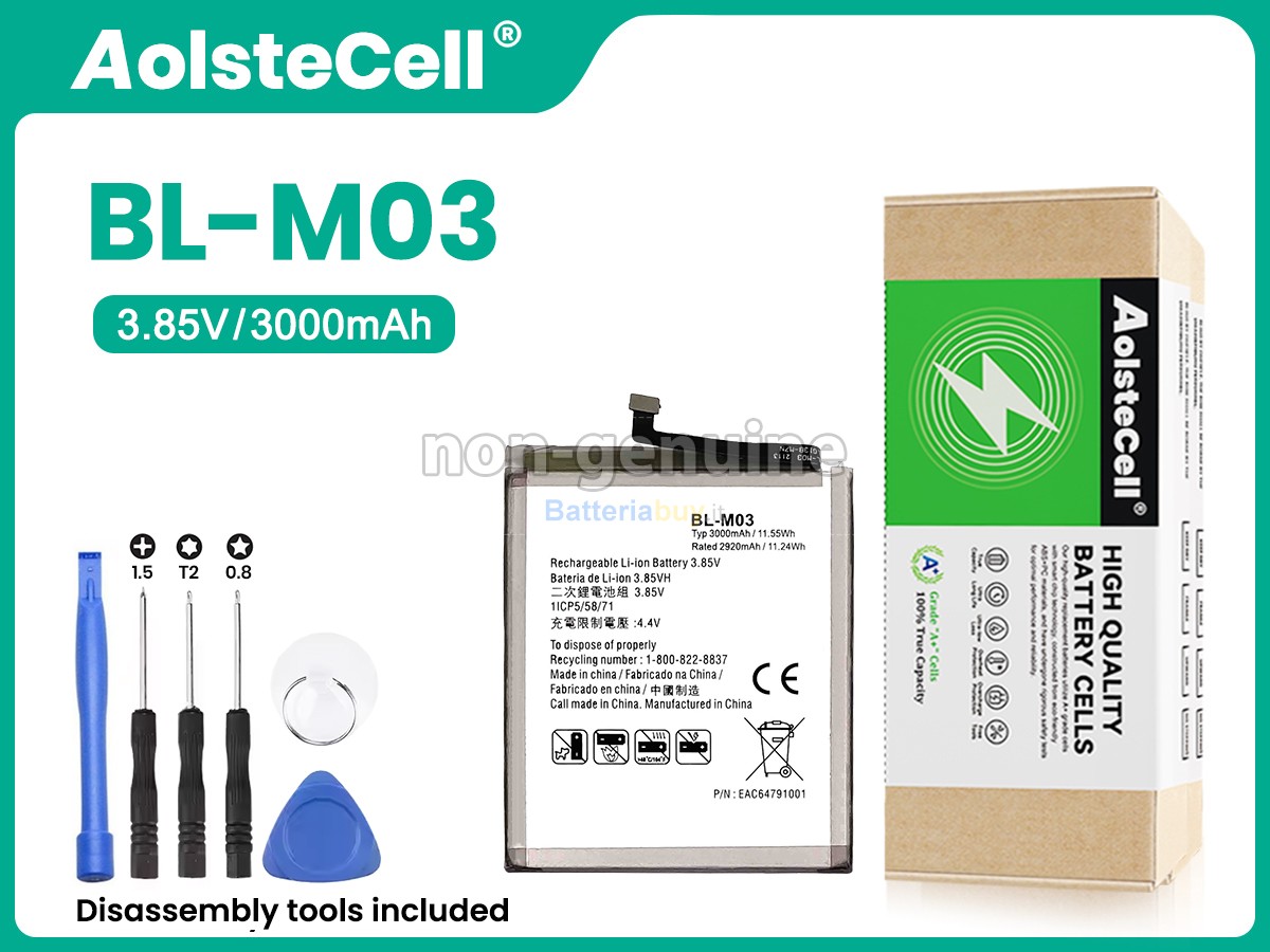 Batteria per LG K22