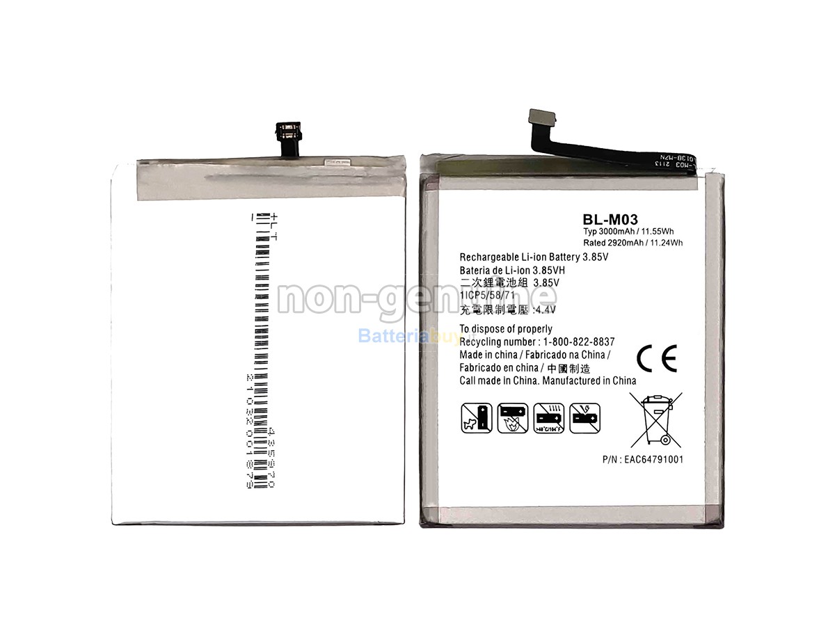 Batteria per LG K22