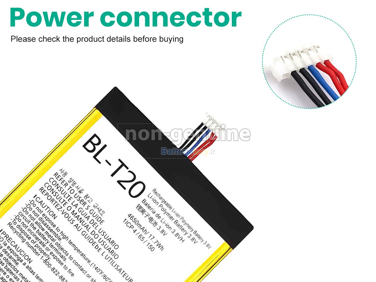 Batteria per LG BL-T20