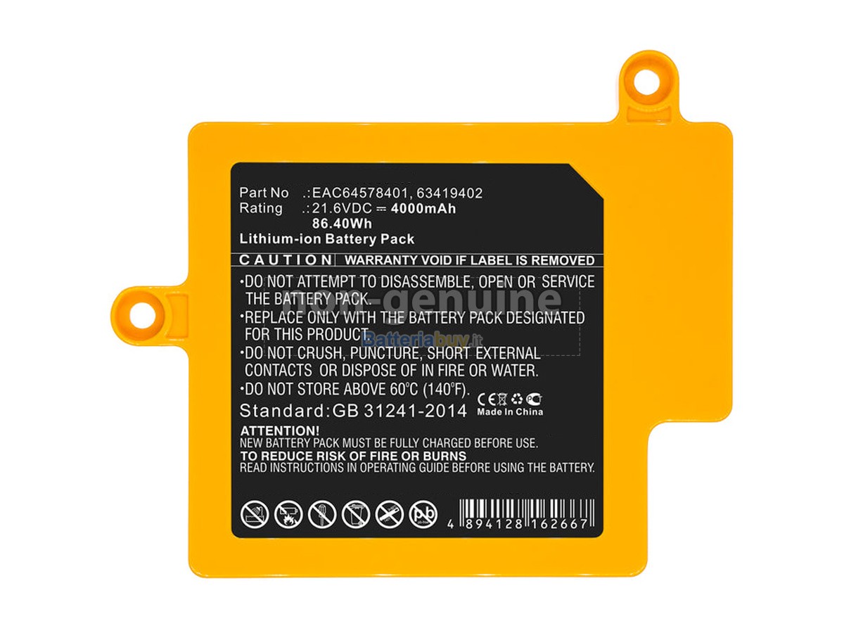 Batteria per LG EAC63419404