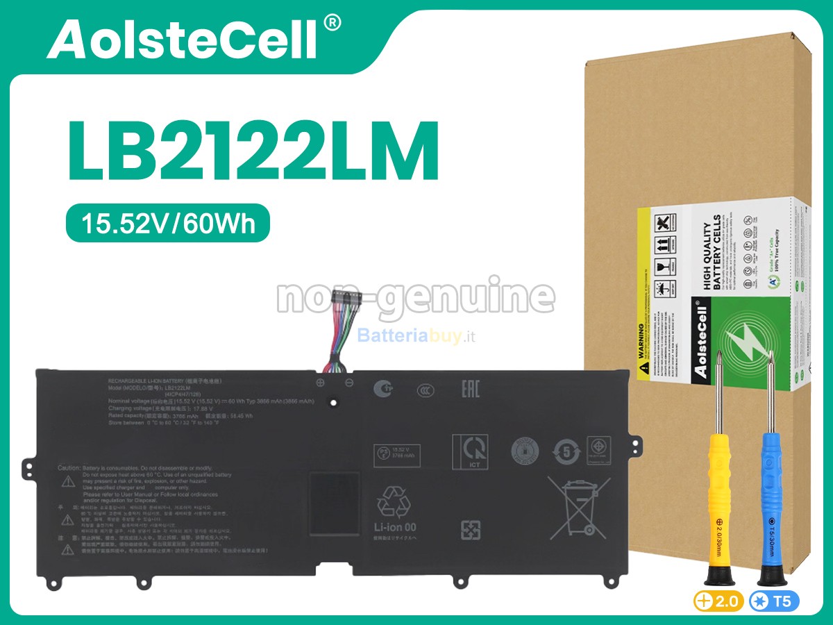 Batteria per LG GRAM 15Z90ST-G.AD8BA1