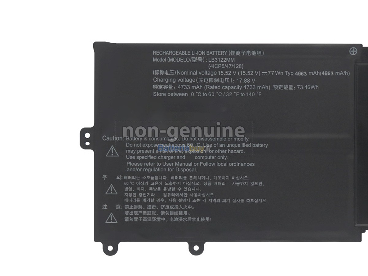 Batteria per LG GRAM 16Z90S-H.AA75A9