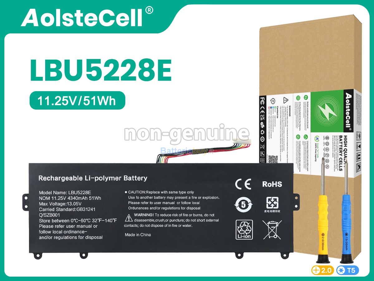 Batteria per LG LBU5228E