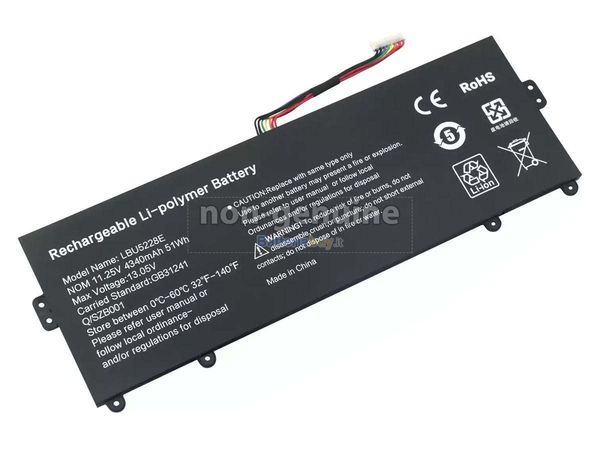 Batteria per LG LBU5228E