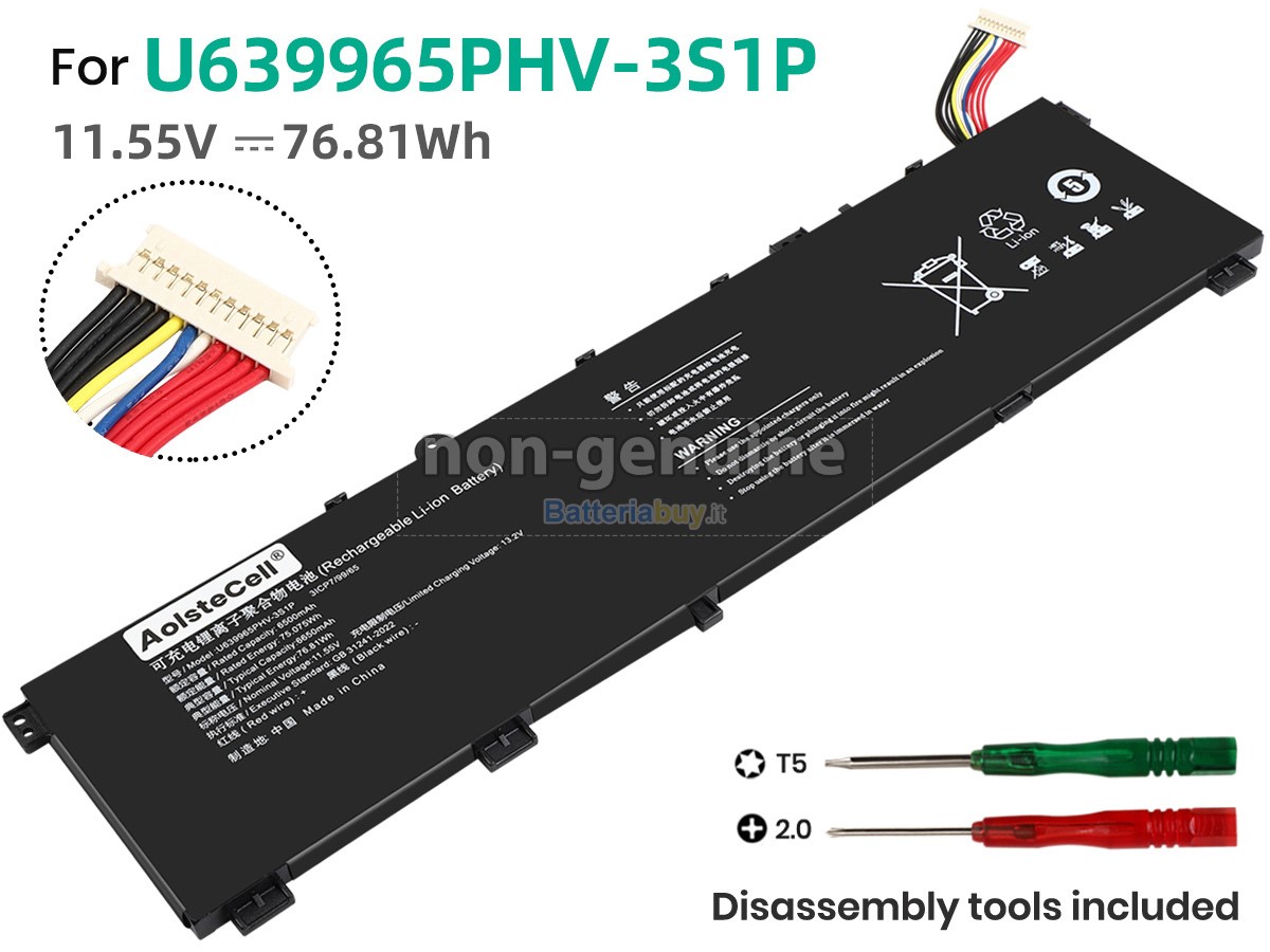 Batteria per Machenike L16A-7735