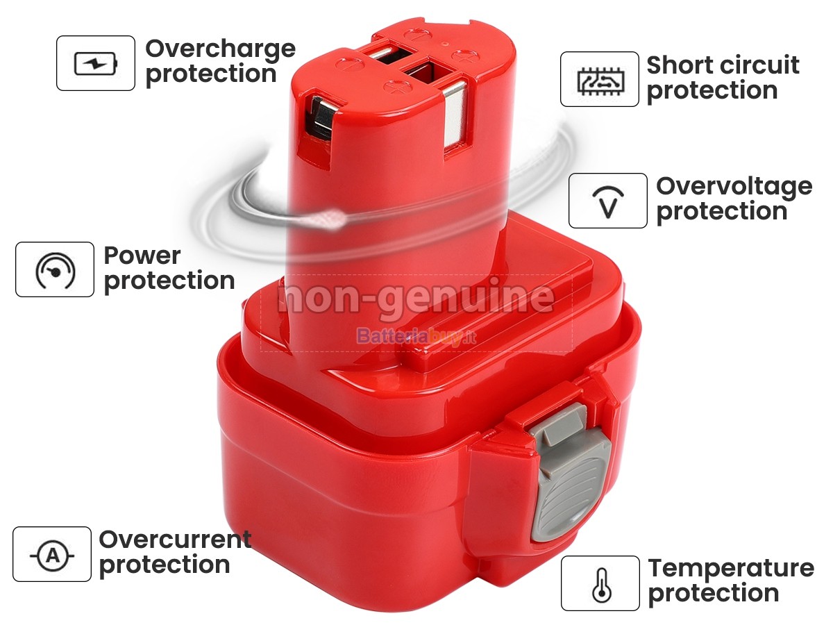 Batteria per Makita 6226DWE