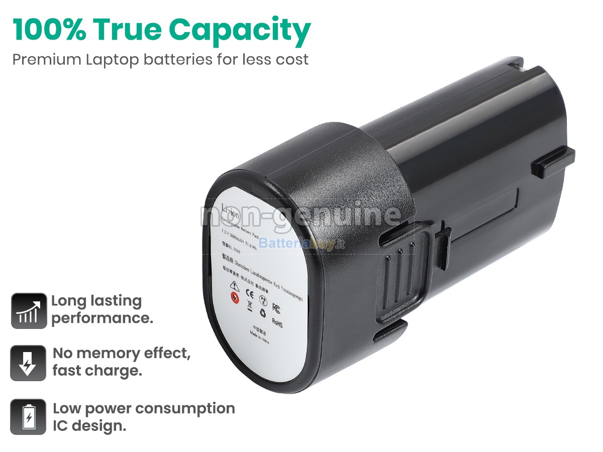 Batteria per Makita CL072DS