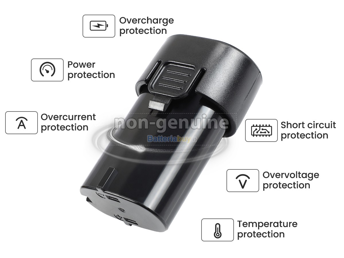 Batteria per Makita CL072DS