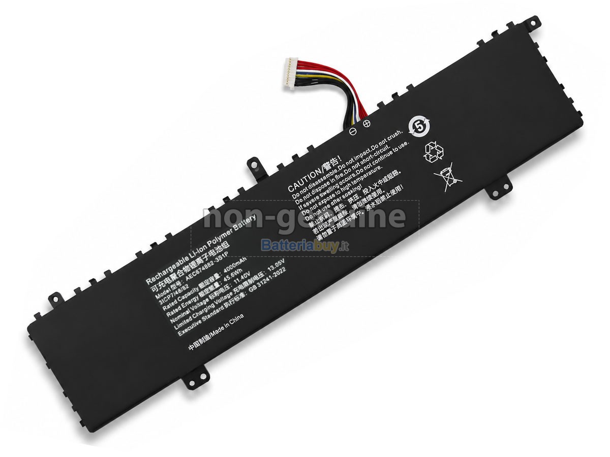 Batteria per Mechrevo AEC674882-3S1P
