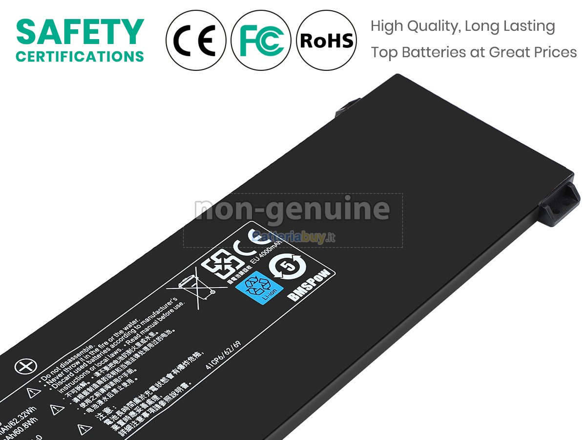 Batteria per Mechrevo BATRGKIDY3-4102