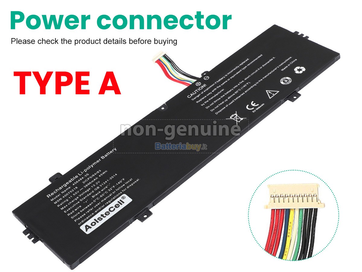 Batteria per Medion Akoya E15309