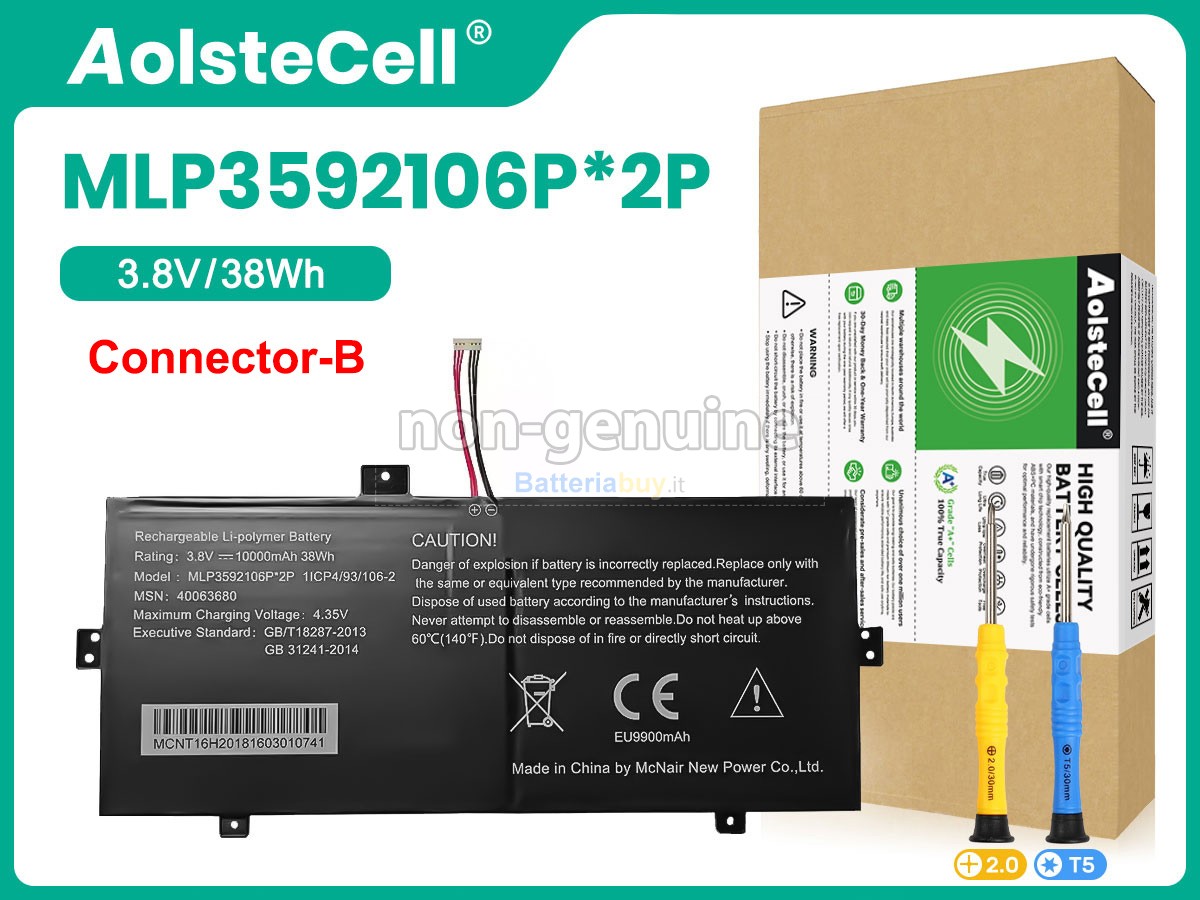 Batteria per Medion Akoya E2217T