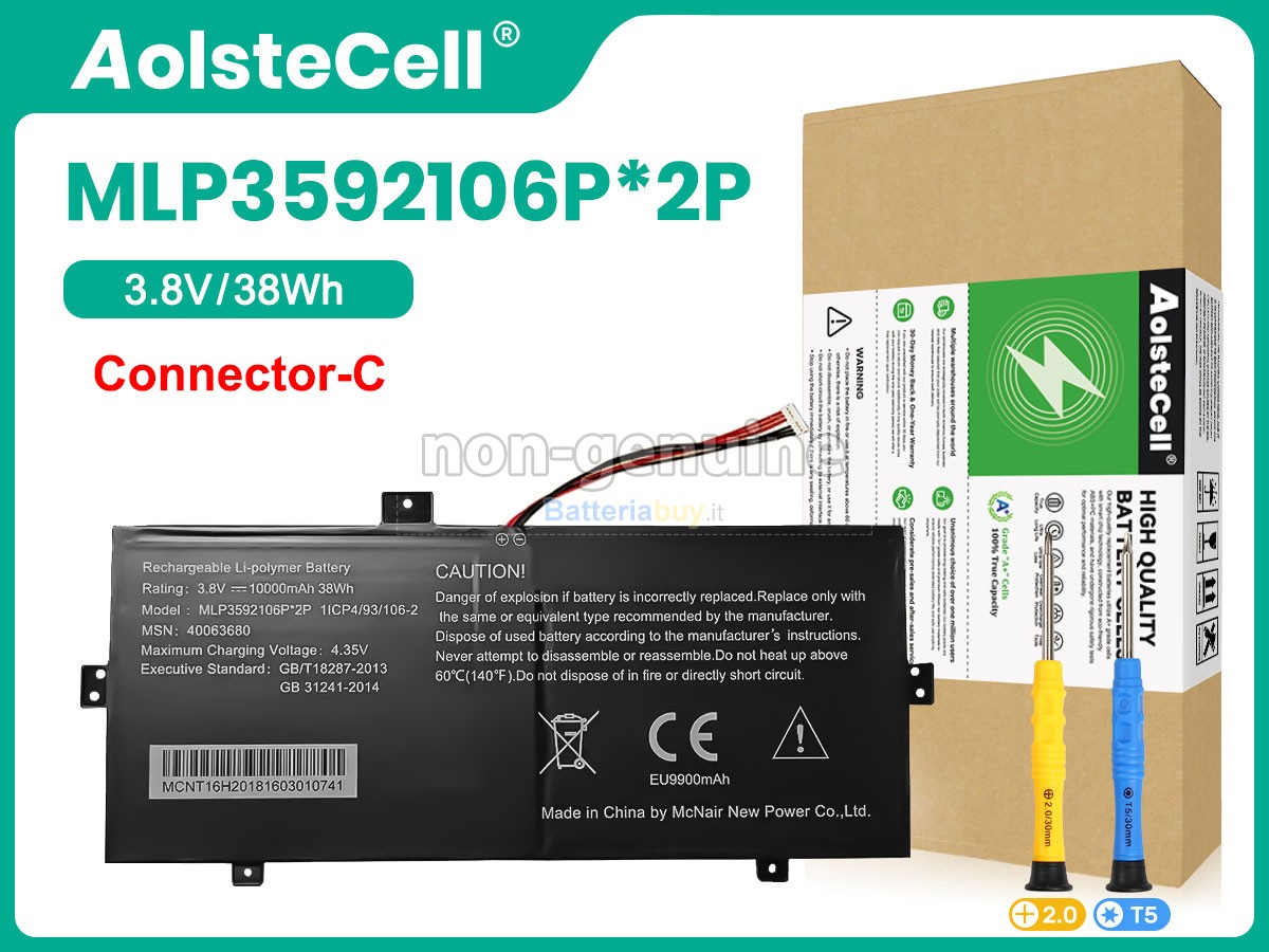 Batteria per Medion Akoya E2217T