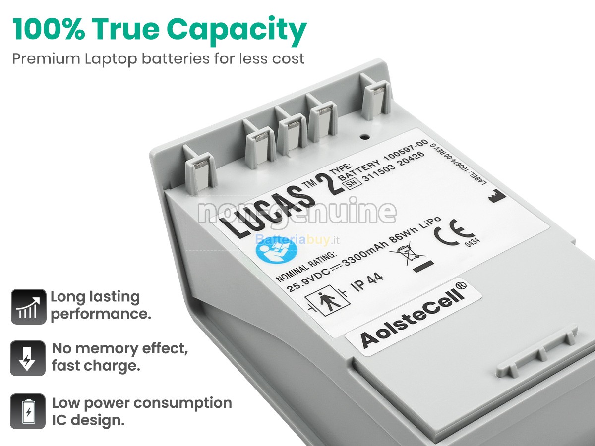 Batteria per Medtronic LUCAS 2