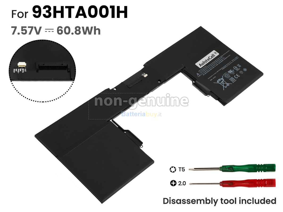 Batteria per Microsoft G3HTA001H