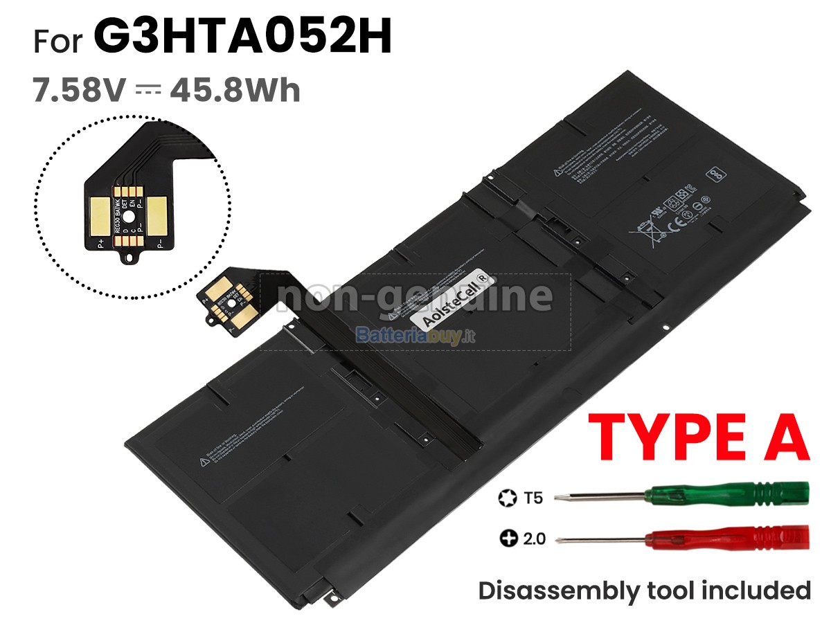 Batteria per Microsoft Surface LAPTOP 5
