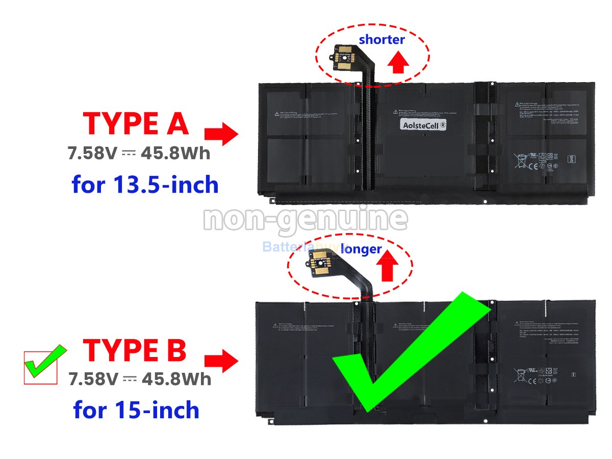 Batteria per Microsoft Surface LAPTOP 5
