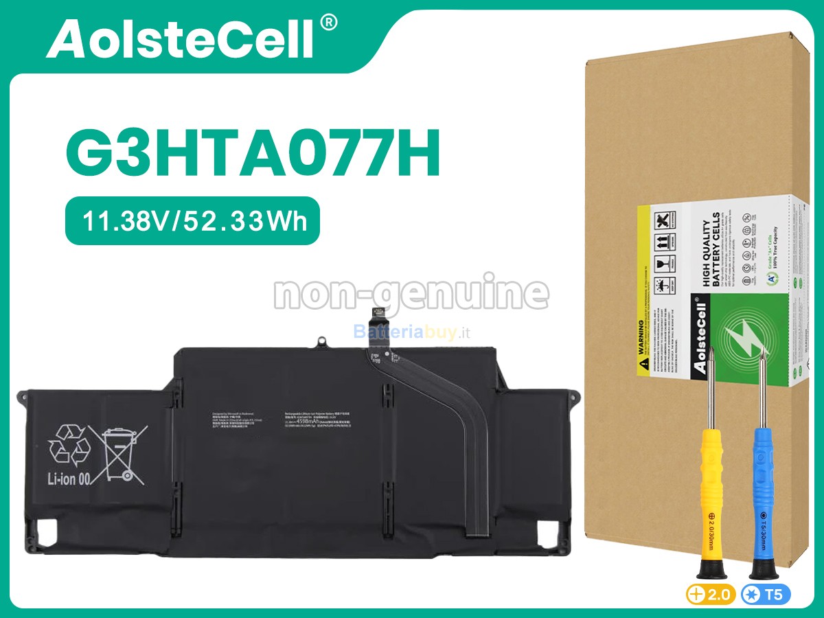 Batteria per Microsoft G3HTA077H