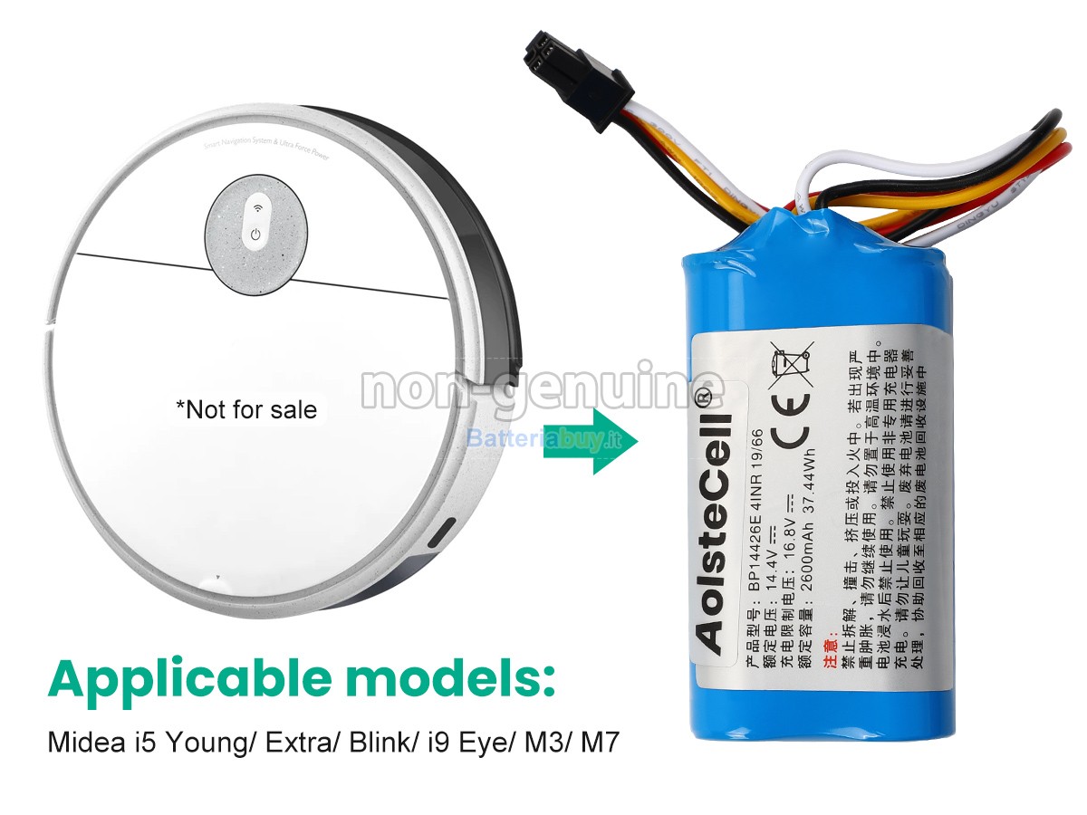 Batteria per Midea BP14426E