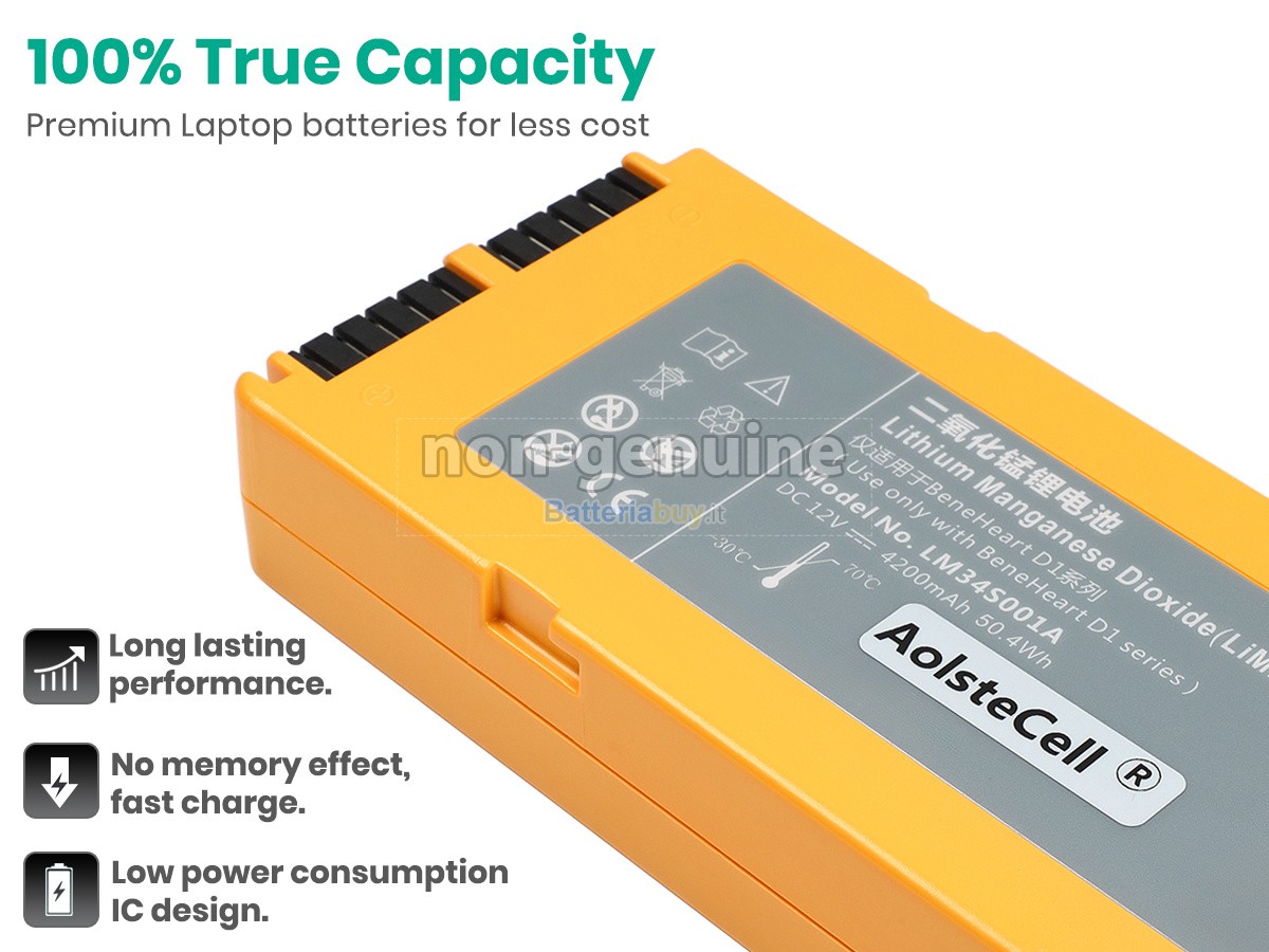 Batteria per Mindray LM34S001A