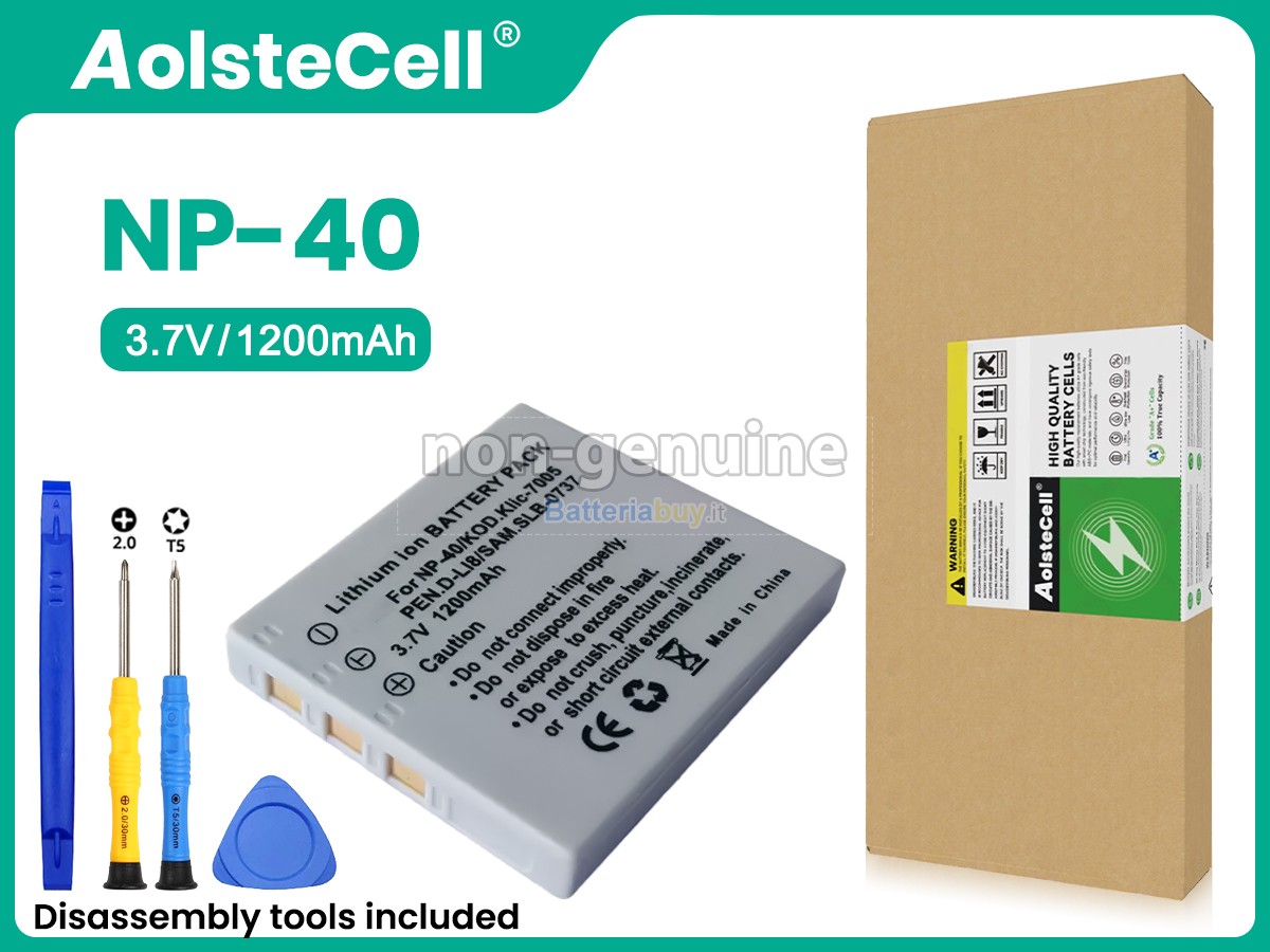 Batteria per Minolta DIMAGE X1