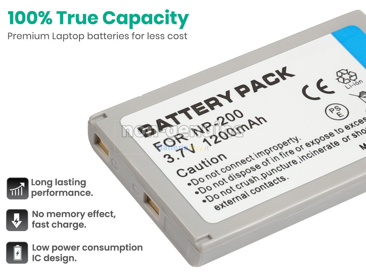Batteria per Minolta DIMAGE XI