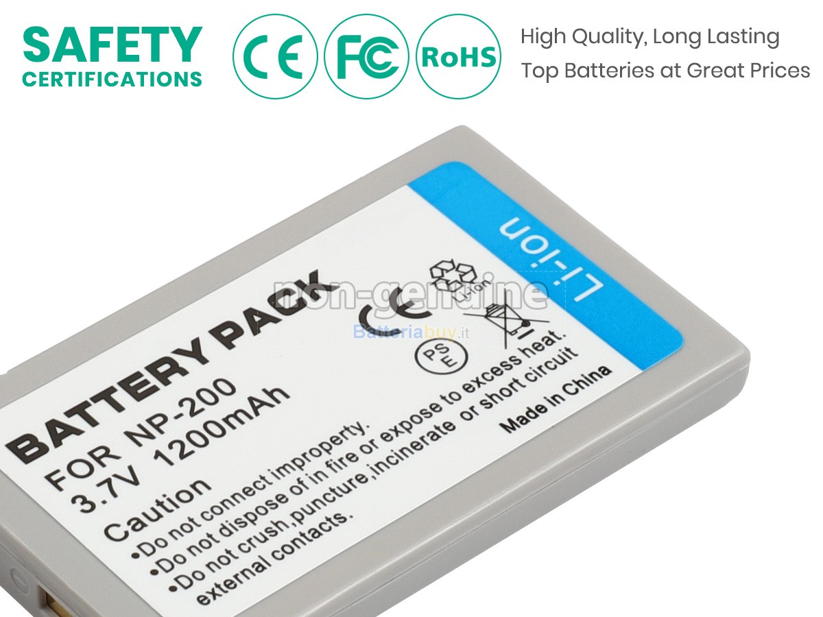 Batteria per Minolta DIMAGE XI