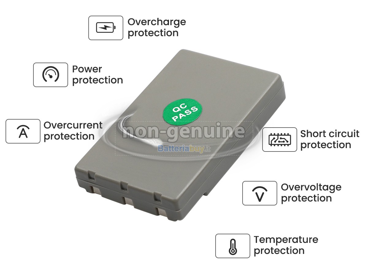Batteria per Minolta DIMAGE G530